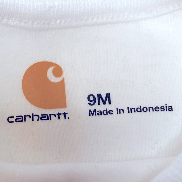 CARHARTT fox cotton long sleeve toddler bodysuit 9M NWT - Picture 4 of 8